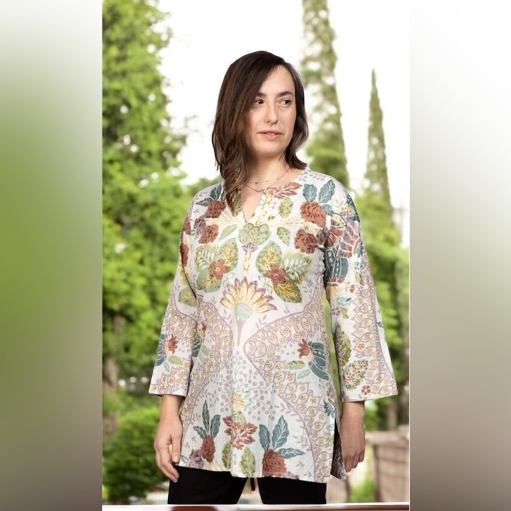 DOLMA 100% Cotton lightweight tunic size S